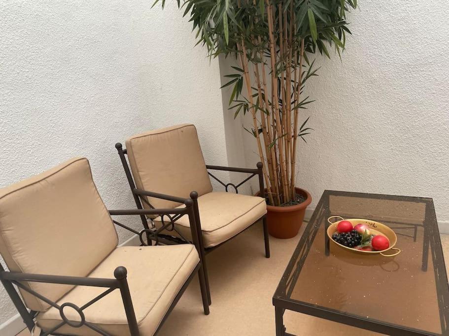 Studio N•2 Avec Patio En Plein Coeur De La Ville Bagnères-de-Bigorre Eksteriør bilde