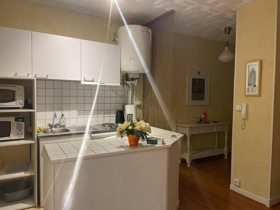 Studio N•2 Avec Patio En Plein Coeur De La Ville Bagnères-de-Bigorre Eksteriør bilde