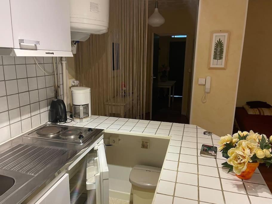 Studio N•2 Avec Patio En Plein Coeur De La Ville Bagnères-de-Bigorre Eksteriør bilde